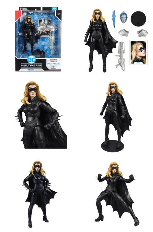 DC Multiverse Build A Action Figure Batman And Robin Batgirl *Import Stock*