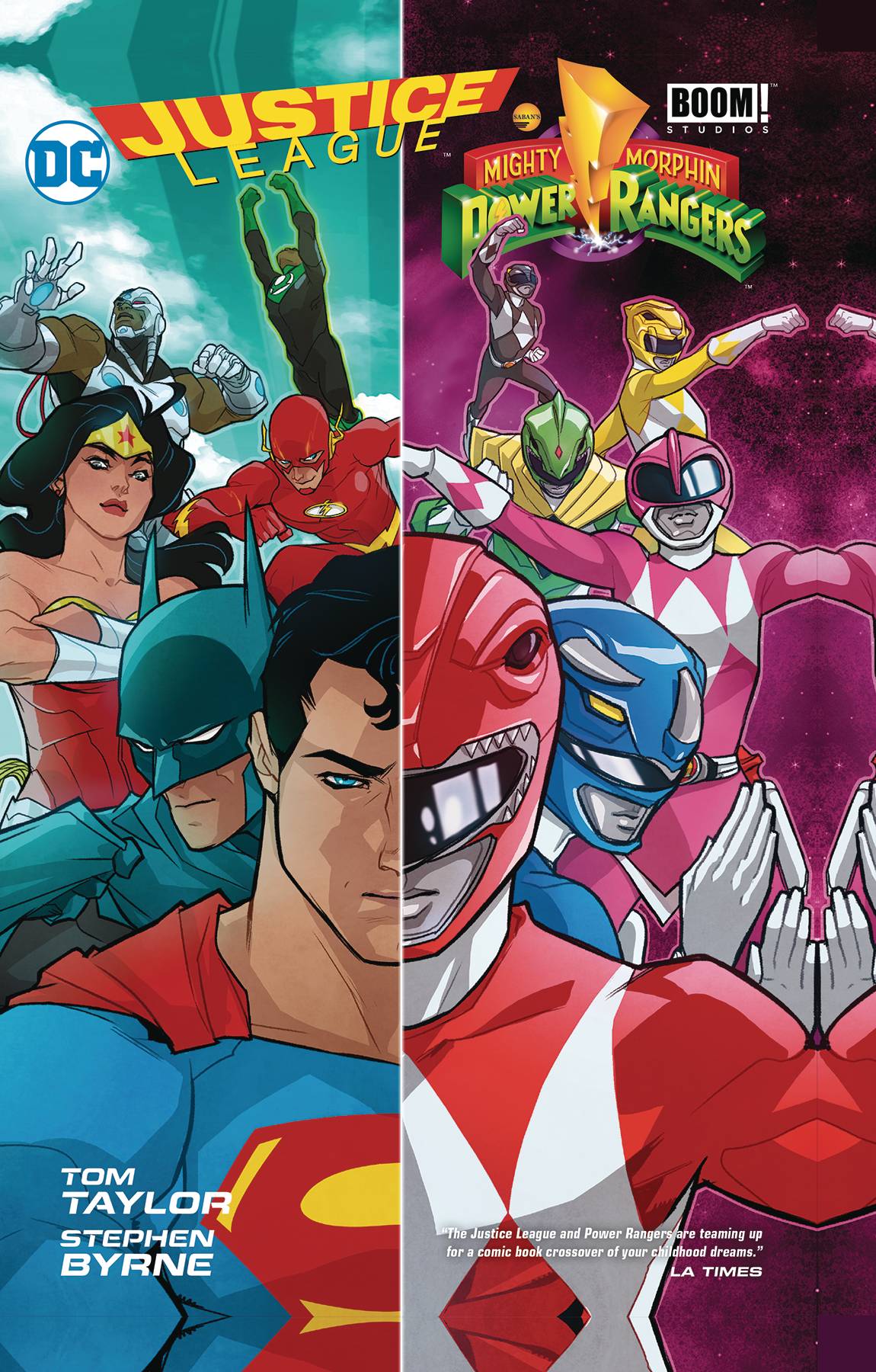 Justice League Power Rangers Graphic Novel