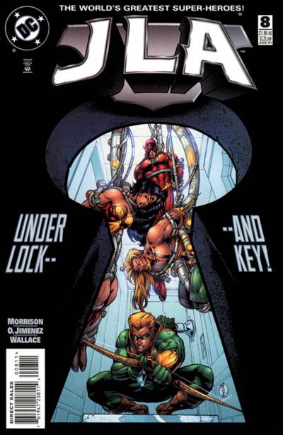 JLA #8 [Direct Sales]-Near Mint (9.2 - 9.8)