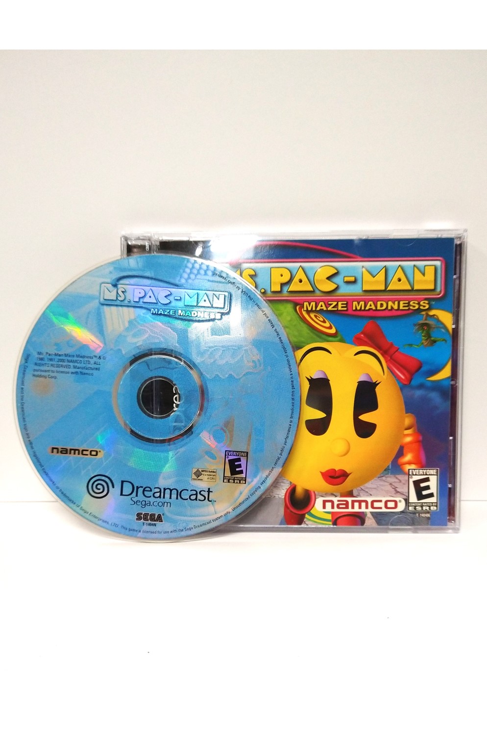 Sega Dreamcast Ms. Pac-Man Maze Madness