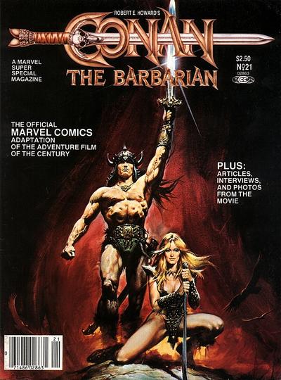 Marvel Super Special #21: Conan The Barbarian