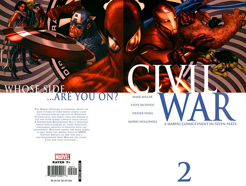 Civil War #2 [Standard Cover]-Near Mint (9.2 - 9.8)
