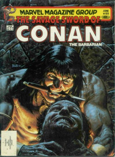 The Savage Sword of Conan #89 [Direct]