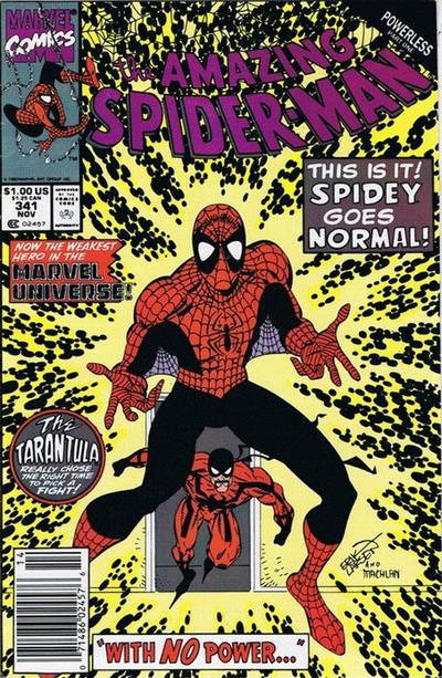 The Amazing Spider-Man #341 [Newsstand]-Very Good (3.5 – 5)