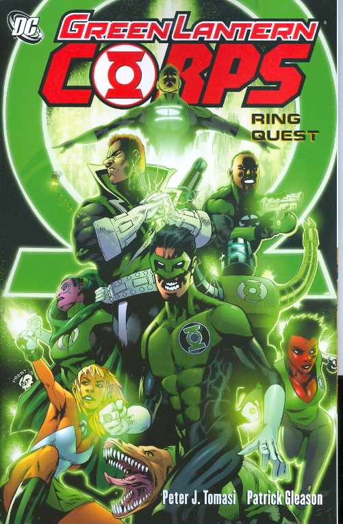 Green Lantern Corps Ring Quest Graphic Novel
