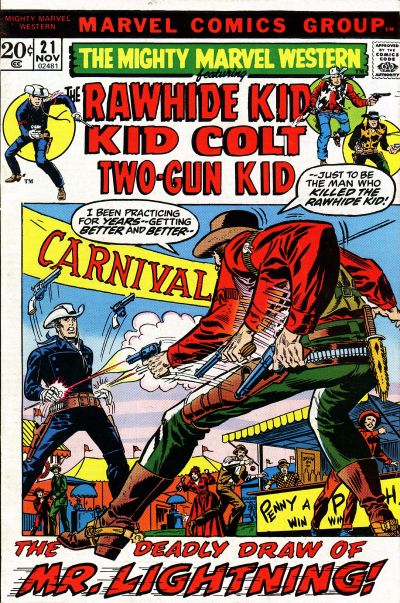 The Mighty Marvel Western #21-Very Fine (7.5 – 9)