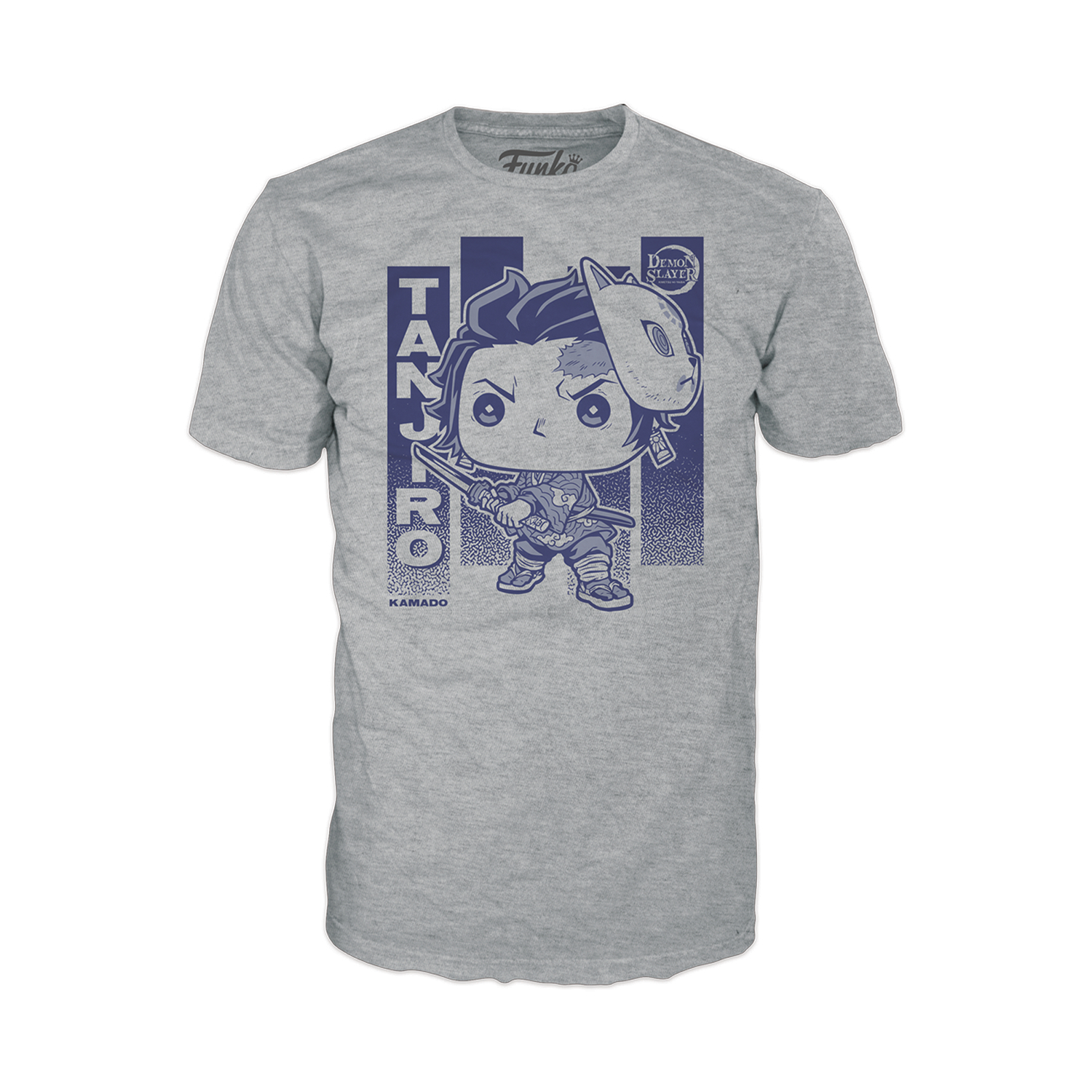 Boxed Tee Demon Slayer: Kimetsu no Yaiba Tanjiro with Wisteria L 