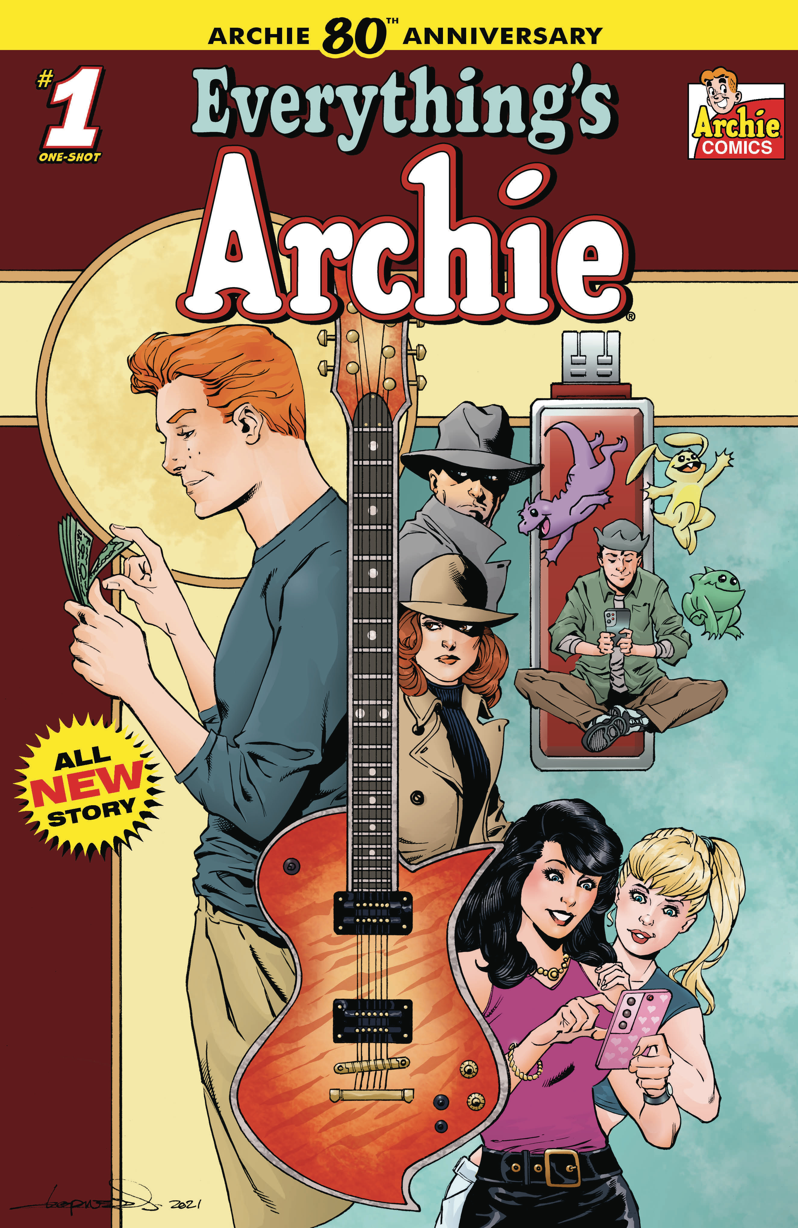 Archie 80th Anniversary Everything Archie #1 Cover D Aaron Lopresti