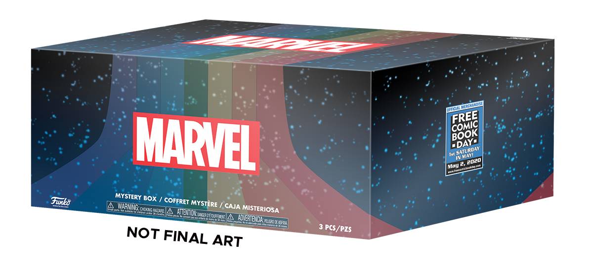 FCBD 2020 Funko Px Marvel Mystery Box C Size Large