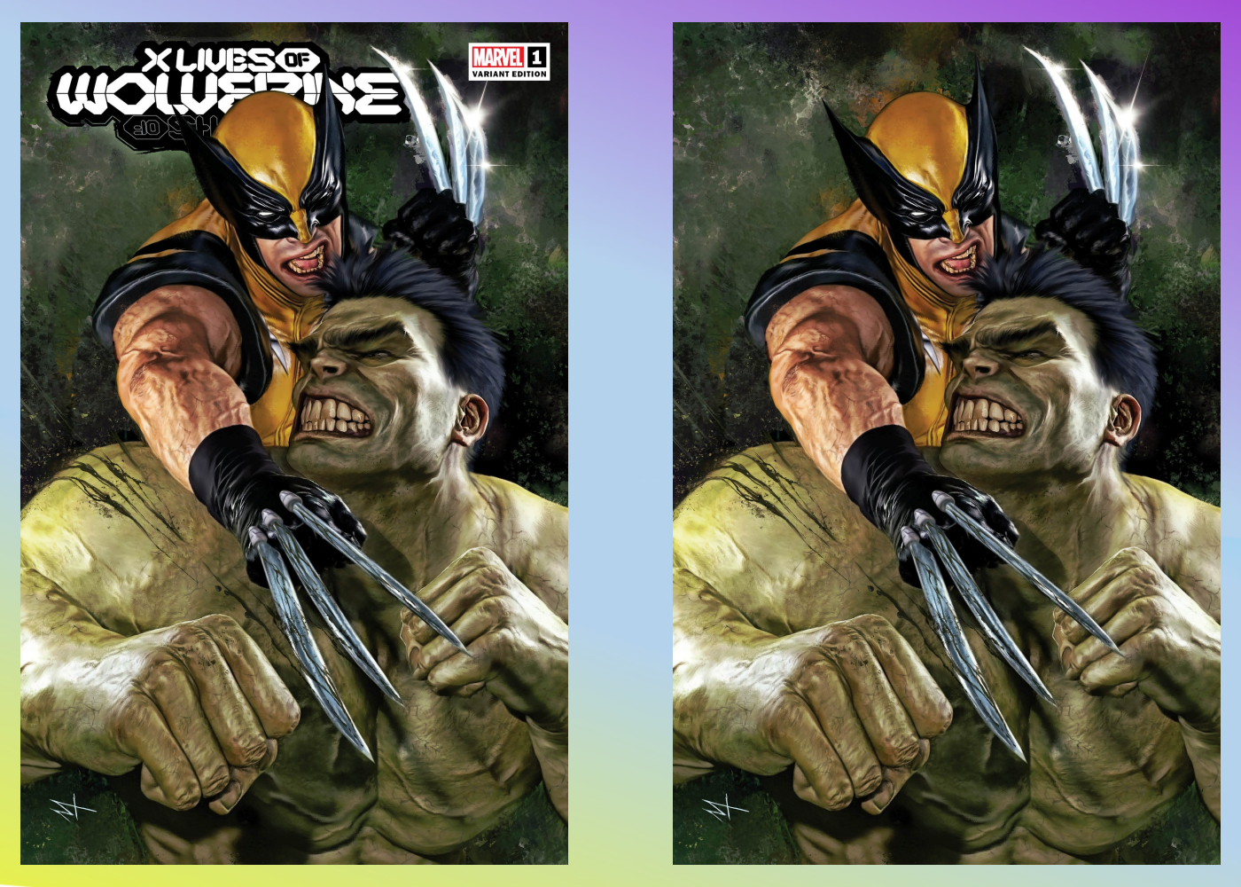 X Lives of Wolverine #1 The 616 Exclusive Variant Set By Marco Turini Pre-Order Deposit