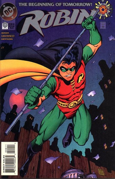 Robin #0 [Direct Sales]-Fine (5.5 – 7) Nightwing Takes Up The Mantle of Batman
