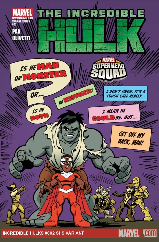 Incredible Hulks #602 (Shs Variant) (2009)