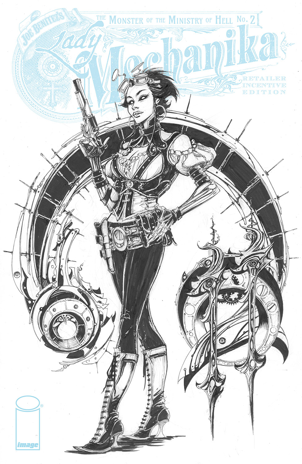 Lady Mechanika Monster of Ministry #2 Cover C 1 for 10 Incentive (Of 4)