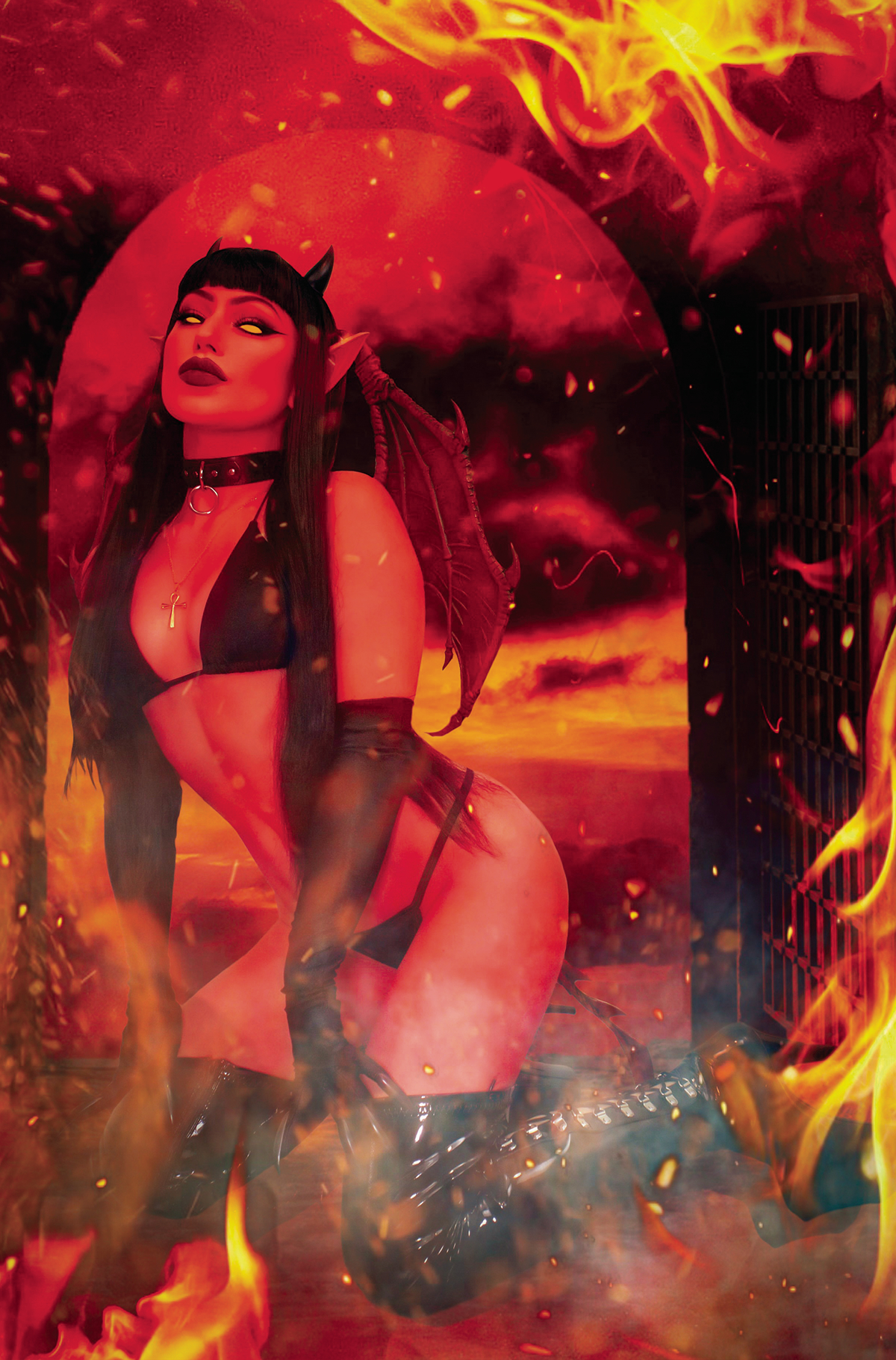 Purgatori Must Die #4 Cover G 1 for 10 Incentive Cosplay Virgin