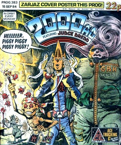 2000 AD #383-Near Mint (9.2 - 9.8)