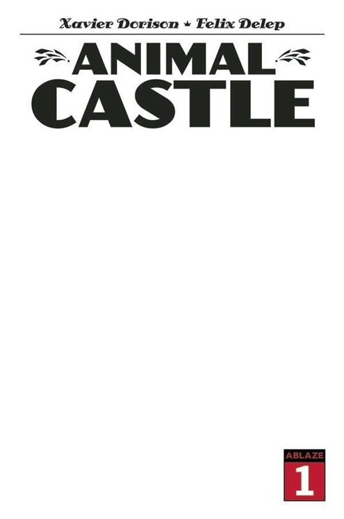 Animal Castle #1 2nd Printing Blank Sketch Cover