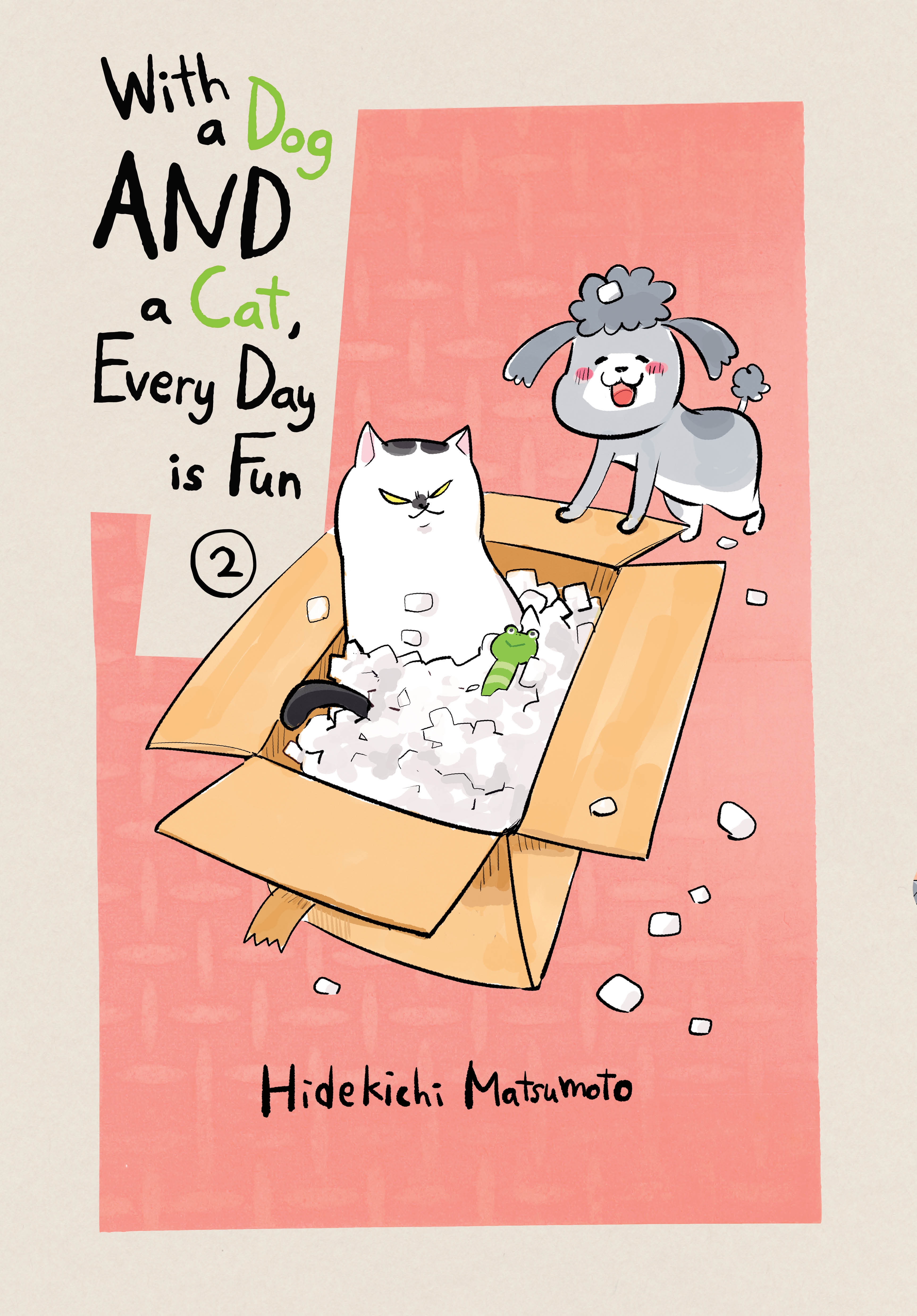 With a Dog and a Cat Everyday is Fun Manga Volume 2