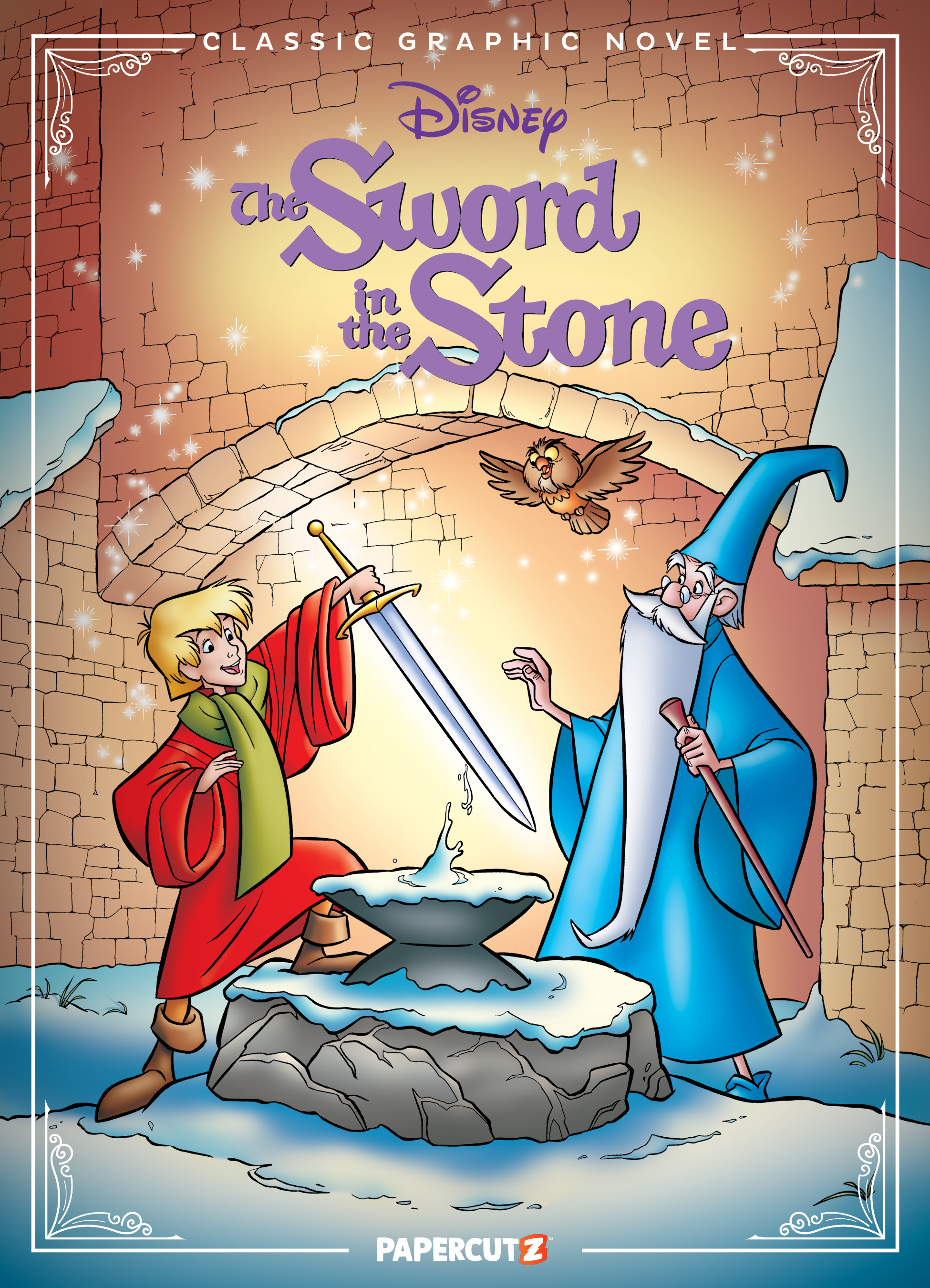 Disney Classic Graphic Novel Sword in the Stone Hardcover Graphic Novel