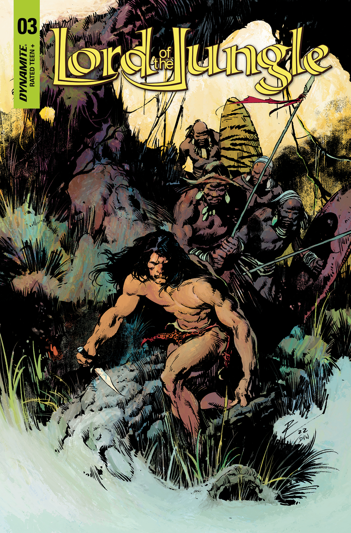 Lord of the Jungle #3 Cover E Torre