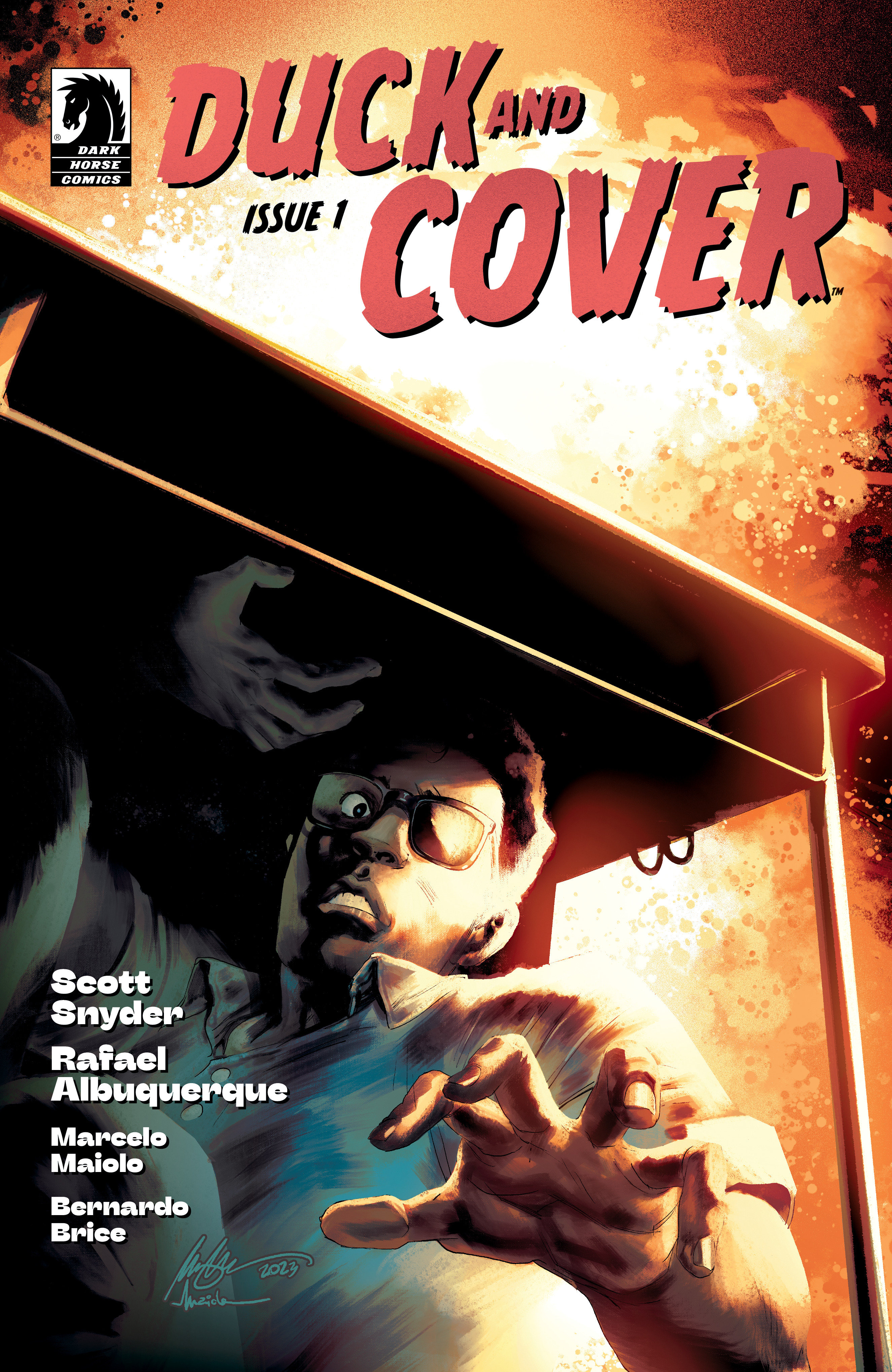 Duck and Cover #1 Cover C (Foil) (Rafael Albuquerque)