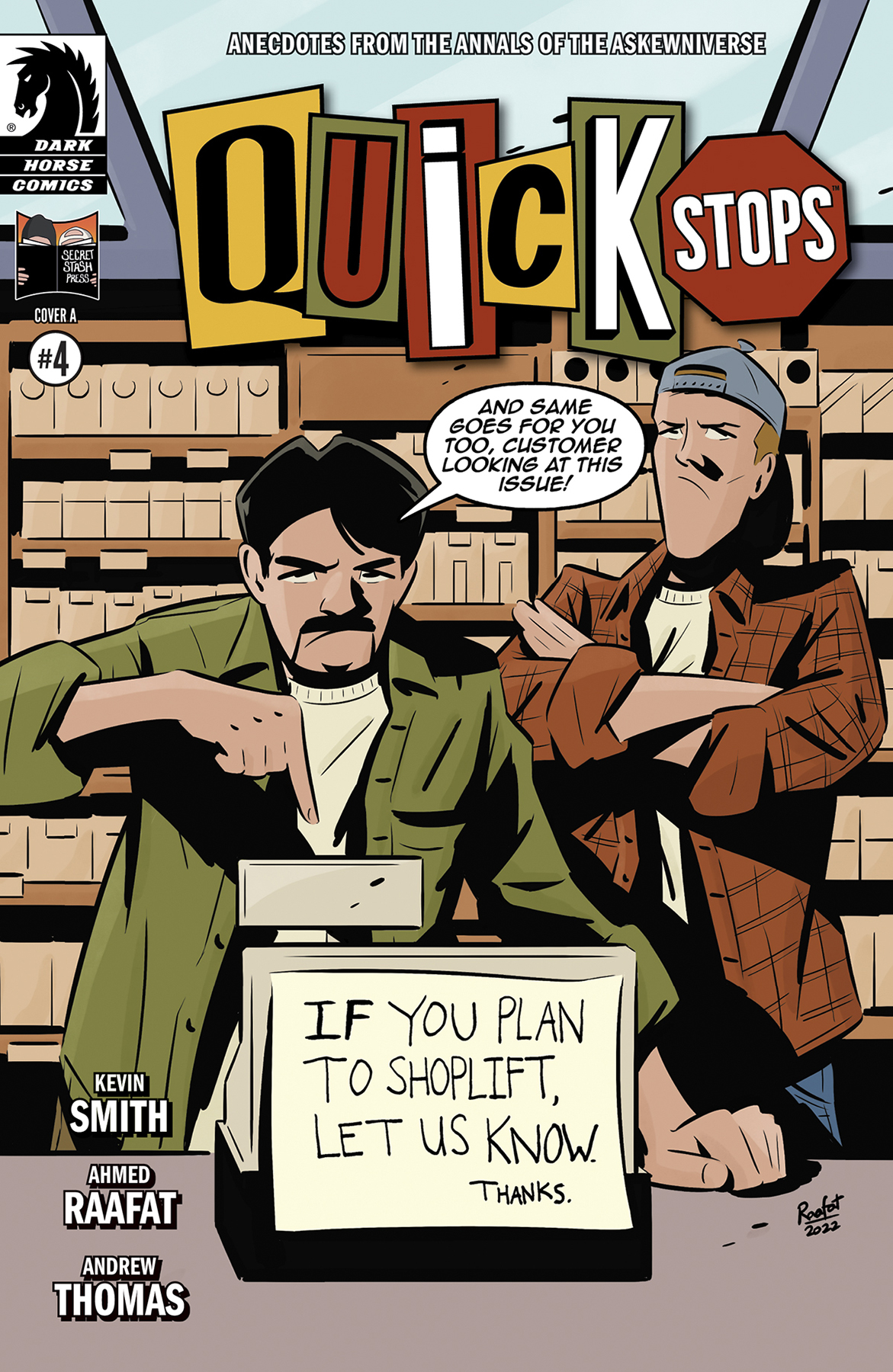 Quick Stops #4 Cover A Raafat (Of 4)