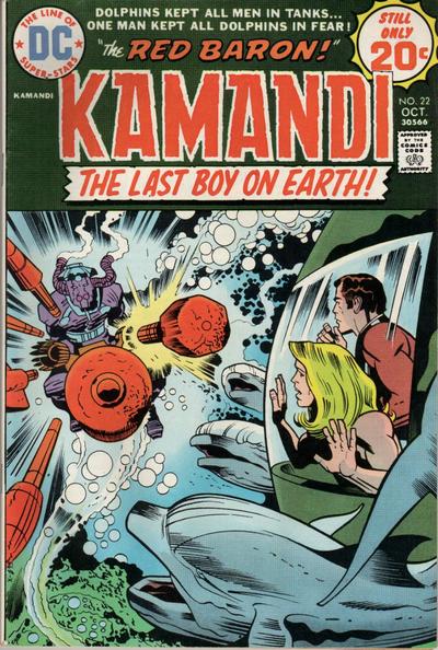 Kamandi, The Last Boy On Earth #22 [Mark Jewelers] - Fn-