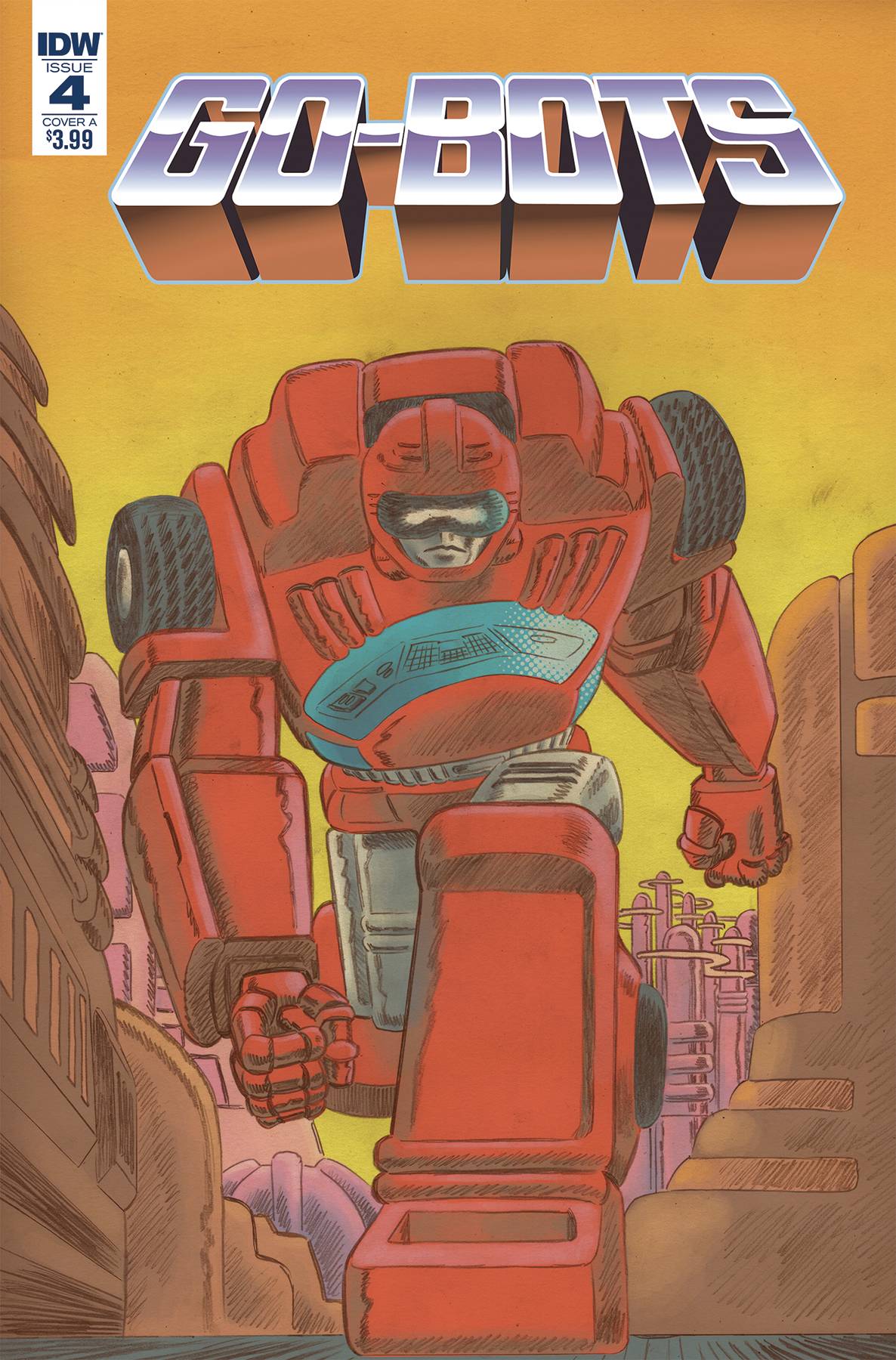 Go-Bots #4 Cover A Scioli