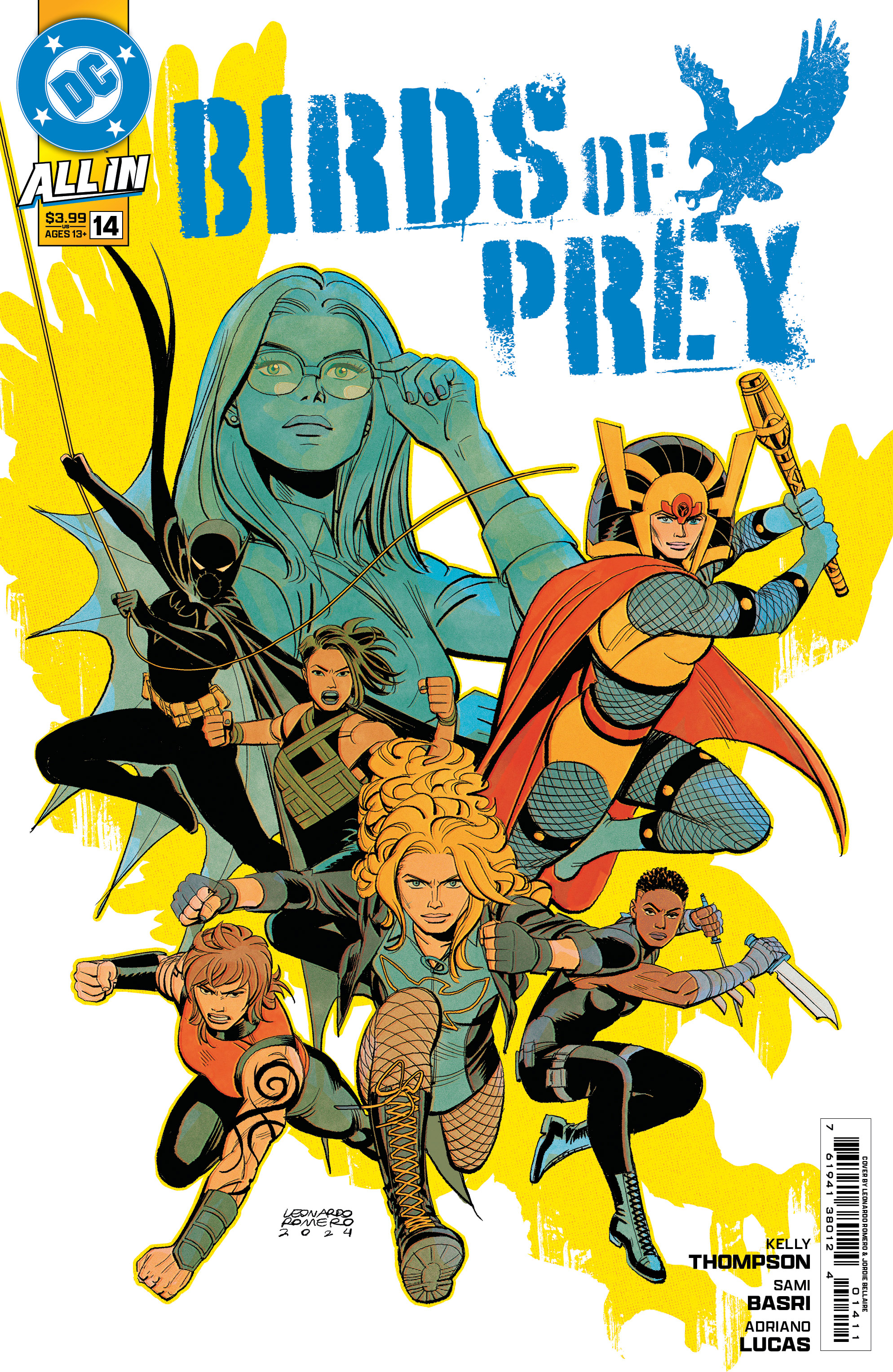 Birds of Prey #14 Cover A Leonardo Romero