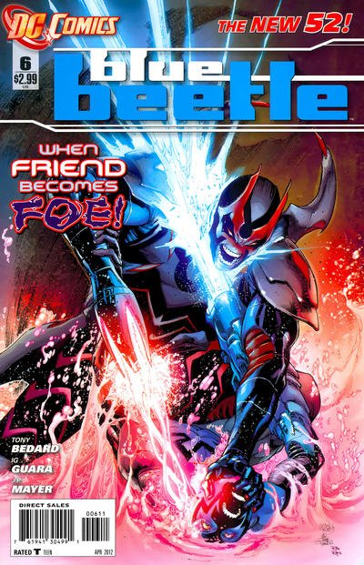 Blue Beetle #6-Very Fine (7.5 – 9)