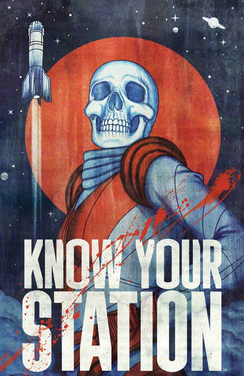 Know Your Station #1 Cover F Cover 1 for 50 Incentive Cardstock Frison (Mature) (Of 5)