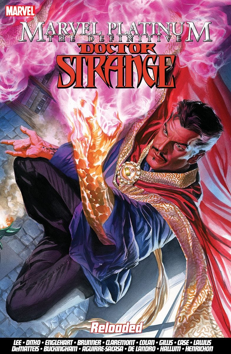 Marvel Platinum Definitive Doctor Strange Reloaded Soft Cover Uk Edition