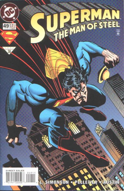 Superman: The Man of Steel #49 [Direct Sales]-Very Fine (7.5 – 9)