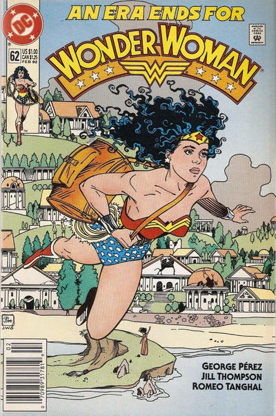 Wonder Woman #62 [Newsstand]-Near Mint (9.2 - 9.8)