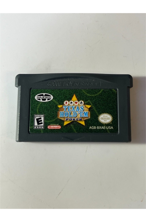 Gameboy Advance Gba Texas Hold Em Poker Cartridge Only 