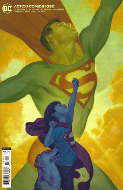 Action Comics #1030 [Julian Totino Tedesco Cardstock Variant Cover]-Near Mint (9.2 - 9.8)