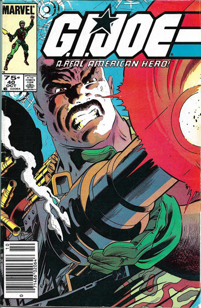 G.I. Joe, A Real American Hero #40 [Newsstand]-Fine (5.5 – 7)