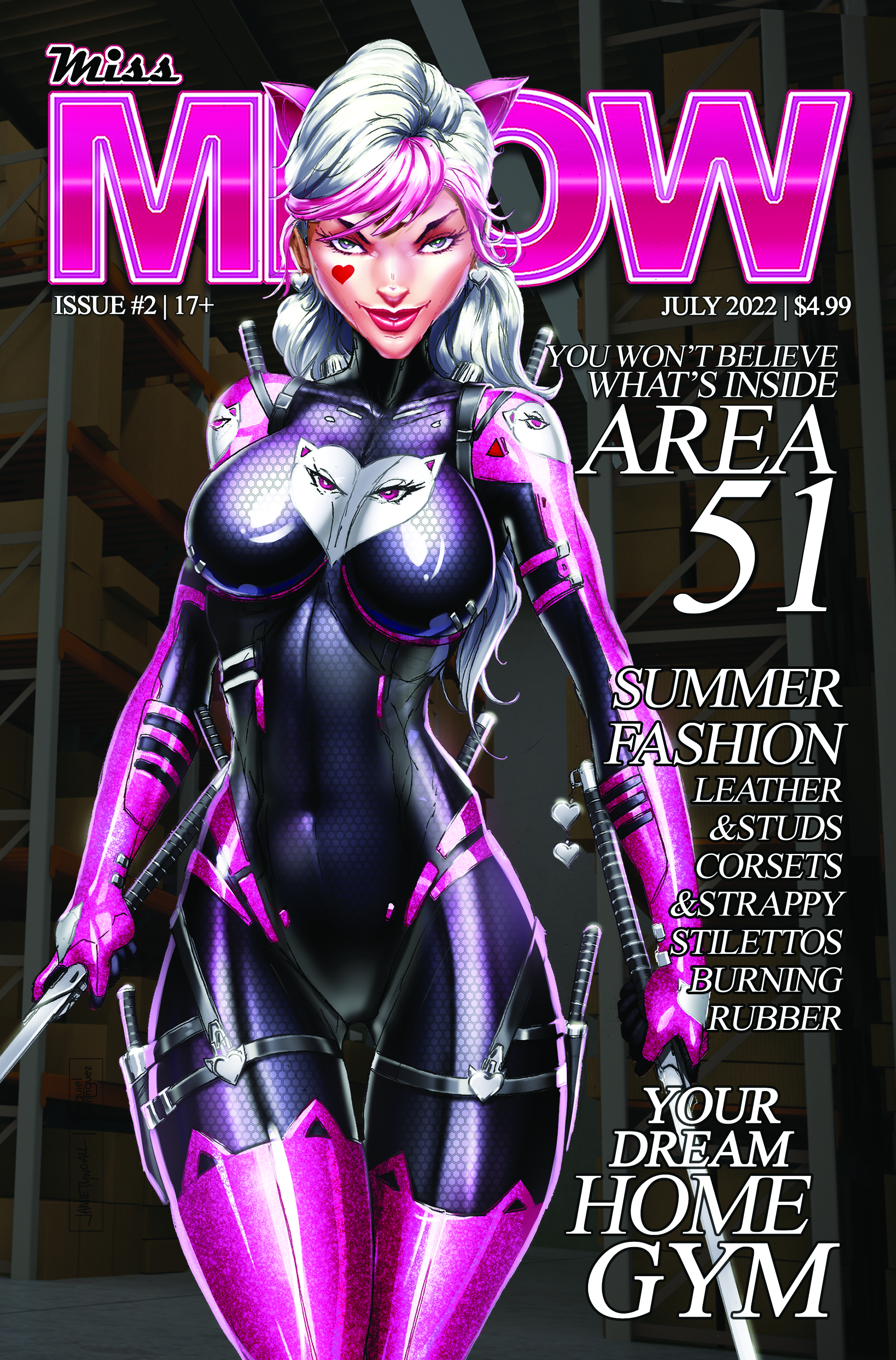 Miss Meow #2 Cover A Jamie Tyndall (Mature) (Of 6)