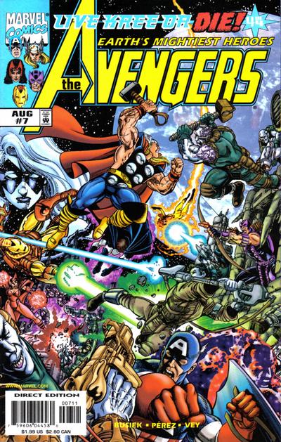 Avengers #7 [Direct Edition] - Vg+ 4.5