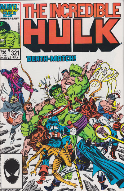 The Incredible Hulk #321 [Direct]-Fine (5.5 – 7)