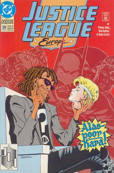 Justice League Europe #39 [Direct]-Fine (5.5 – 7)