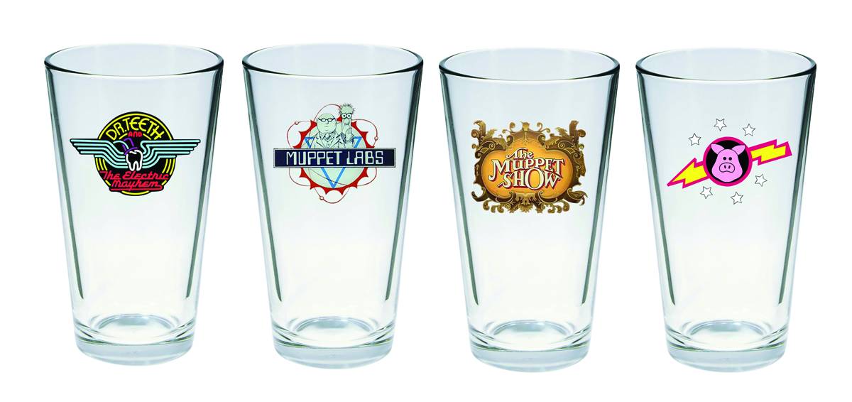 Muppet Show Muppet Labs Pint Glass