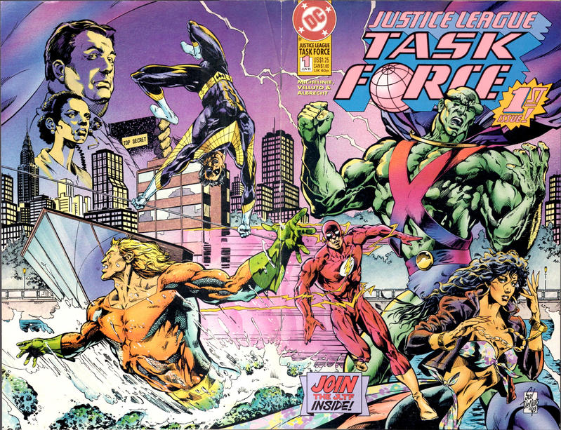 Justice League Task Force #1-Fine (5.5 – 7)