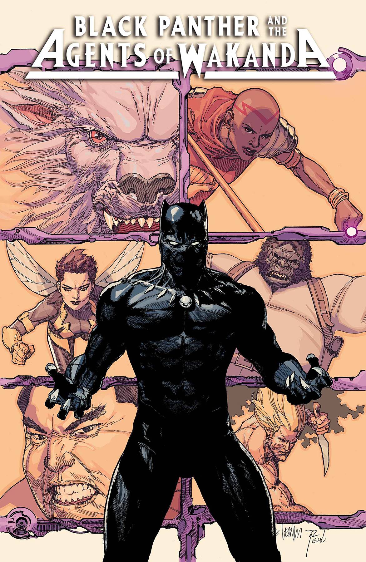 Black Panther And Agents of Wakanda #1 Yu Variant