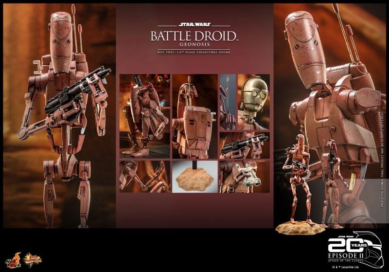 Battle Droid (Geonosis) Star Wars Sixth Scale Figure

