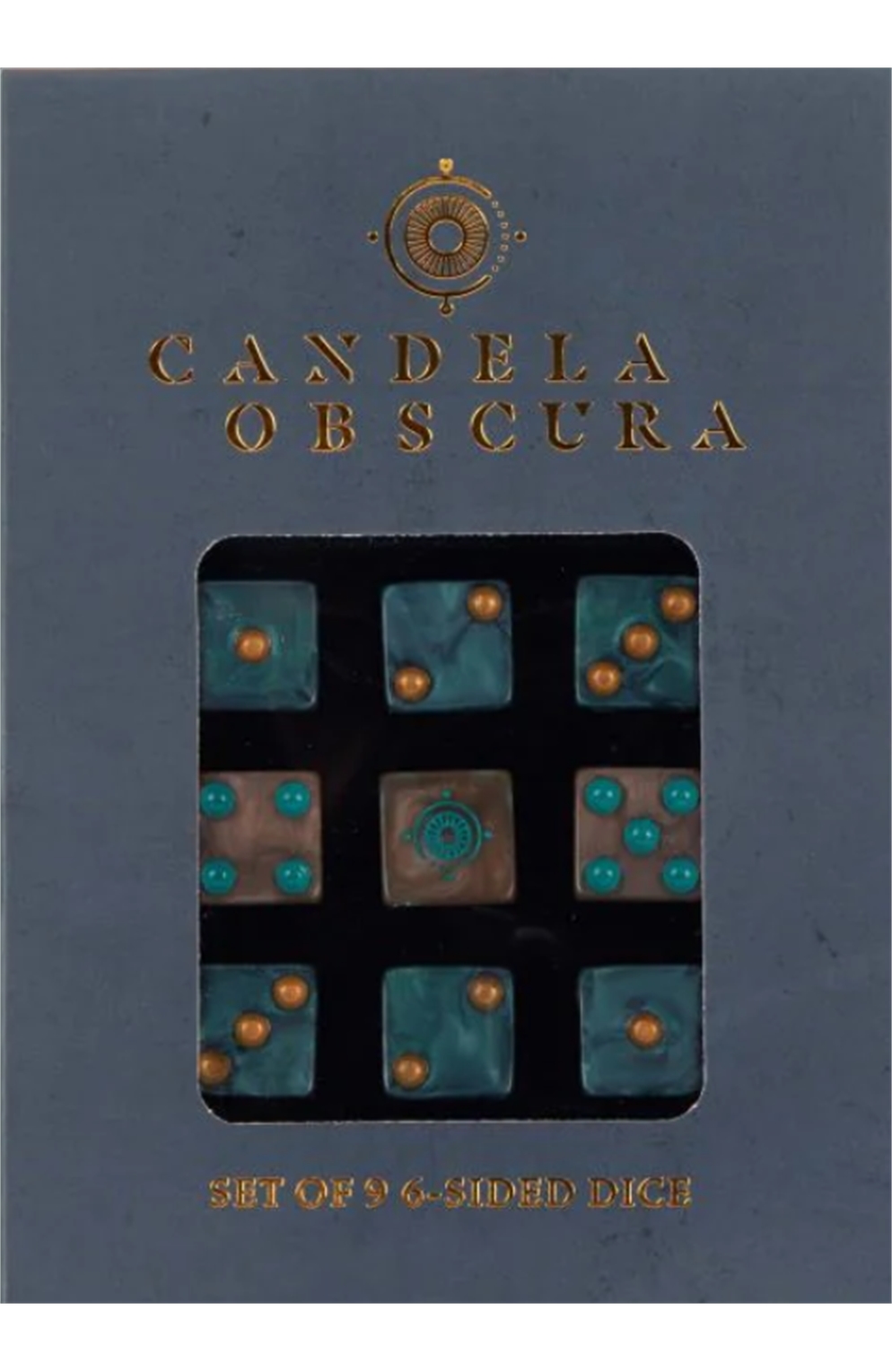 Candela Obsura Rpg: D6 Dice Set (9Ct)