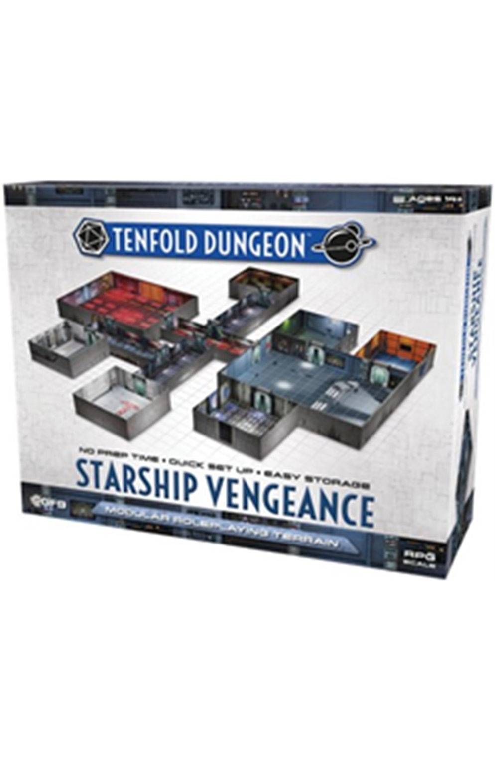 Tenfold Dungeon Terrain Set: Starship Vengeance