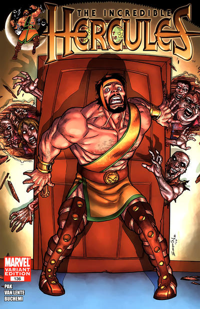 Incredible Hercules #136 [Zombie Variant Edition]-Near Mint (9.2 - 9.8)