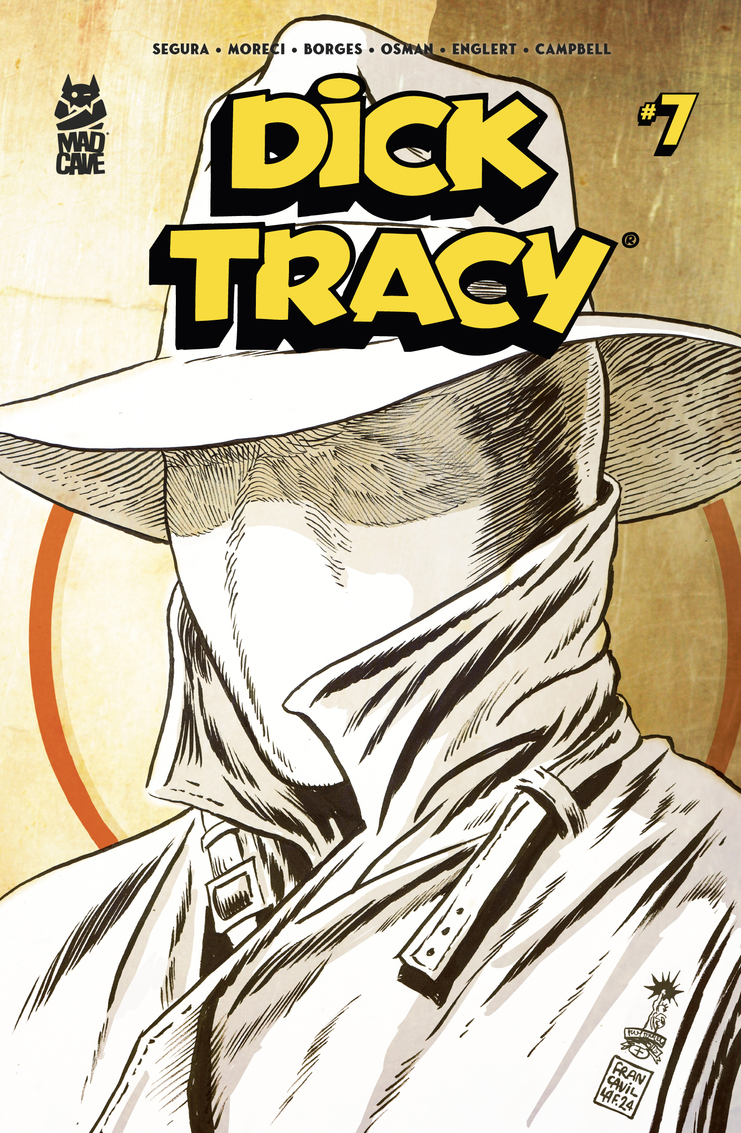 Dick Tracy #7 Cover B Francesco Francavilla Variant