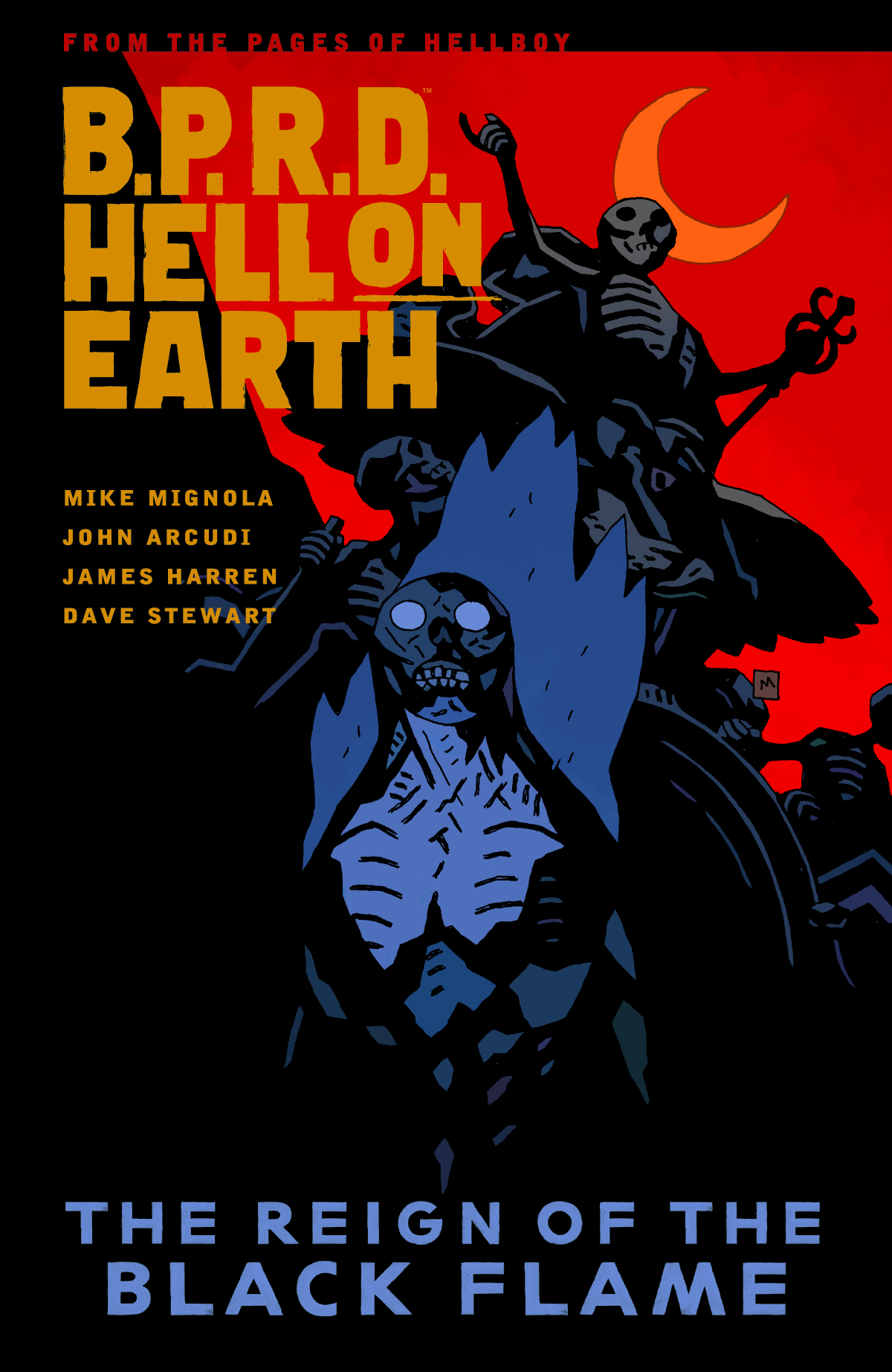 B.P.R.D. Hell on Earth Graphic Novel Volume 9 Reign of Black Flame