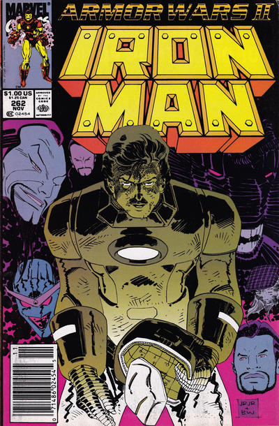 Iron Man #262 [Newsstand]-Fine (5.5 – 7)